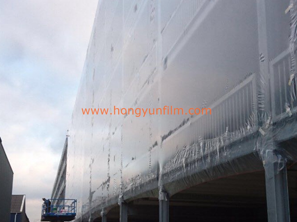 PE热收缩膜 房屋、建筑模块包装