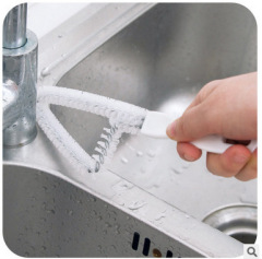 Japanese-style triangular window gap brush groove door brush gas stove countertop washbasin groove decontamination brush
