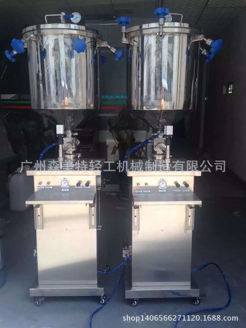 粘稠体灌装机 高粘度物料灌装机 胶水灌装机 加压定量灌装机