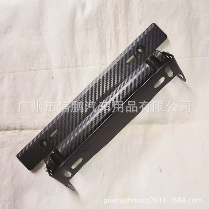 3D CARBON NUMBER PLATE ADJUSTABLE 3D имитация углеродного волокна рамка номерного знака держатель номерного знака