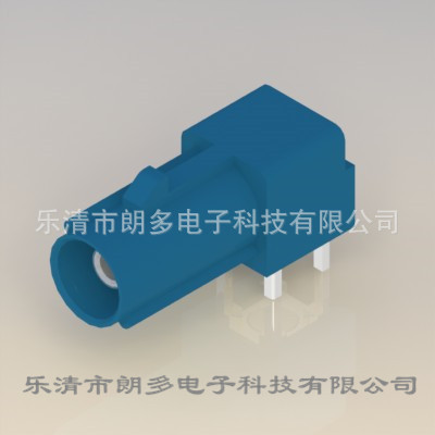 FAKRA天线座 大众GPS天线座 卧式天线座 Code C