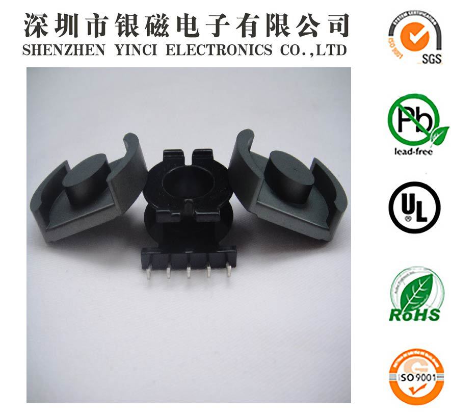 骨架YC-POT3301 5+0P配POT3314磁芯BOBBIN,变压器电感底坐