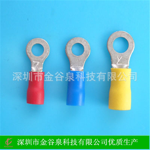 深圳金谷泉直销高品质防水热缩中接端子 O型接线端子