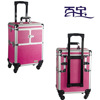Trolley Cosmetic Case major multi-storey aluminium alloy capacity multi-function Needlework Cosmetics Makeup Beauty salons
