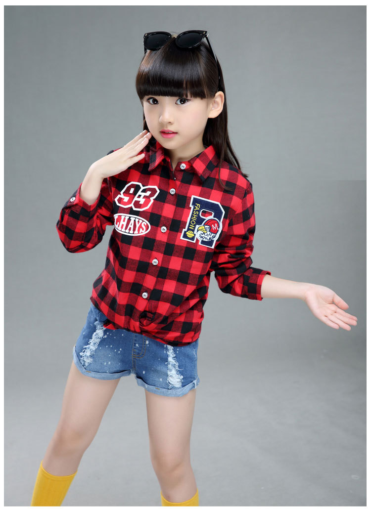 Chemise fille à manche longue - Ref 2085644 Image 12