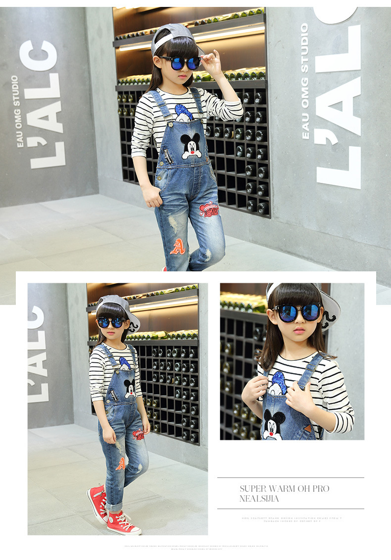 Pantalon fille en toile - Ref 2062107 Image 20