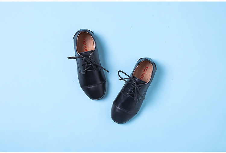 Chaussures enfants en cuir pour été - semelle tendon - Ref 1009119 Image 18