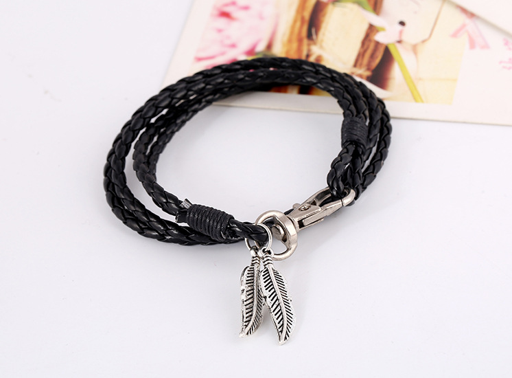 fashion new hand-woven ethnic leather bracelet