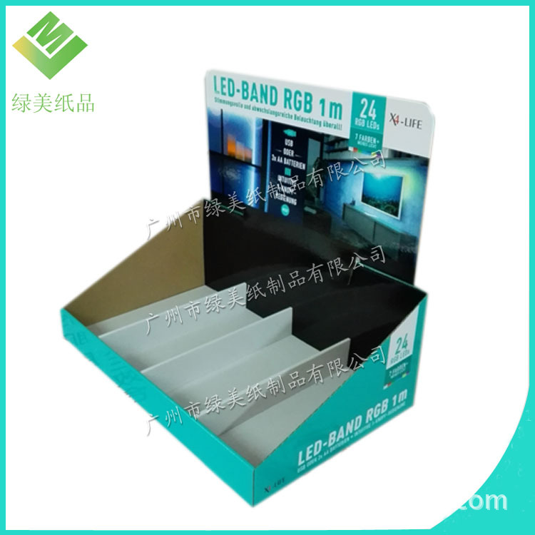 纸质展示盒 可折叠成包装盒展示盒 陈列纸展盒 纸促销盒