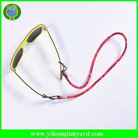 工厂供应眼镜挂绳 厂家批发眼镜吊绳 来图生产圆绳挂绳 圆形挂绳