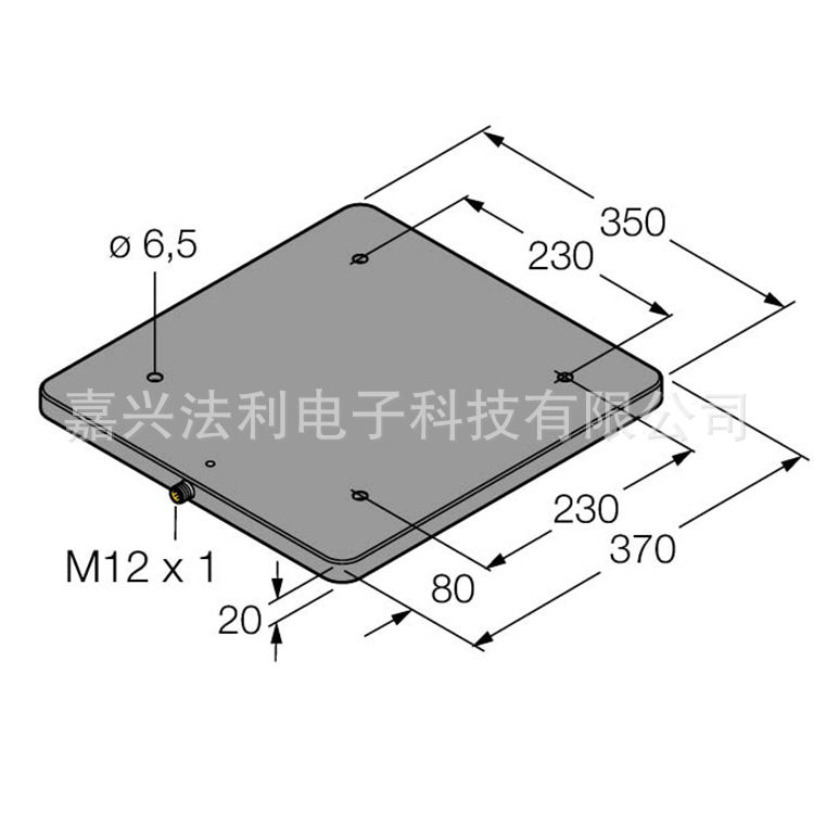 图尔克TNSLR-Q350-H1147高频读写头读写器RFID识别系统