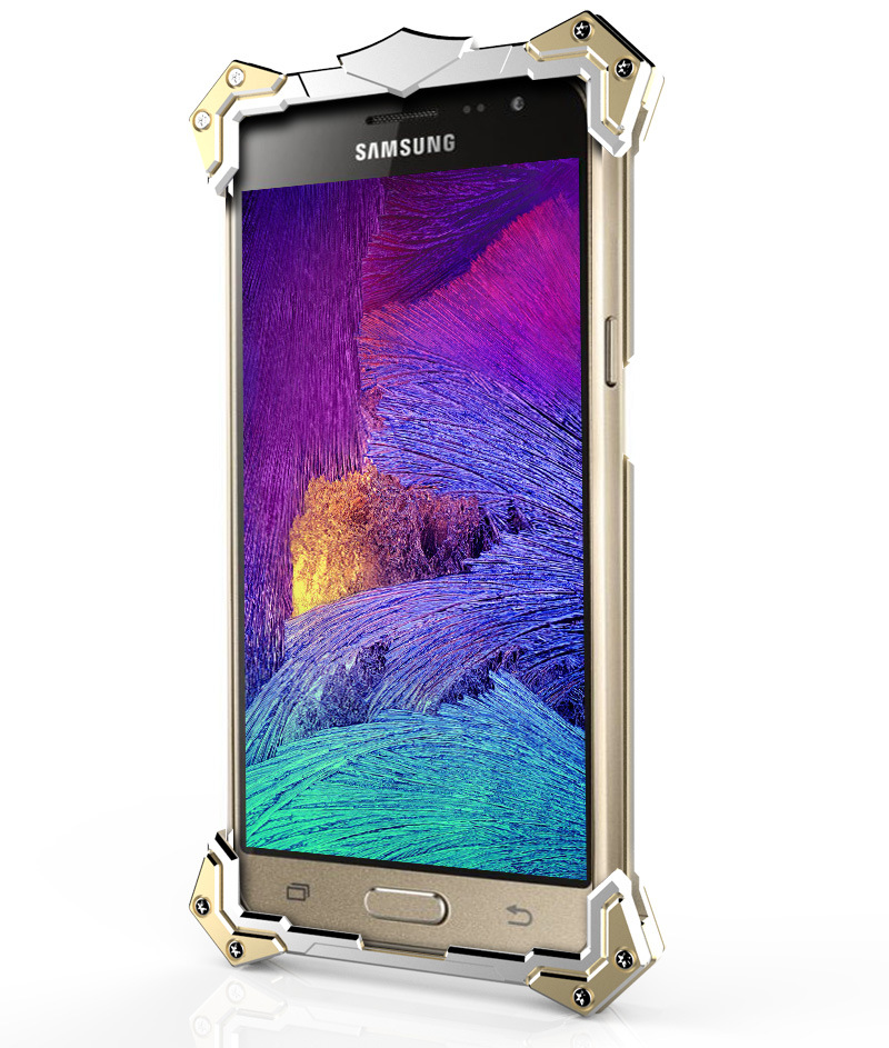 SIMON THOR Aviation Aluminum Alloy Shockproof Armor Metal Case Cover for Samsung Galaxy J3 & J3 Pro