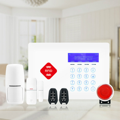 new pattern Mini wireless GSM Security Alarm Warehouse household intelligence Anti-theft alarm Dual-network Voice Insert card