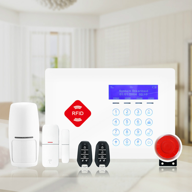 new pattern Mini wireless GSM Security Alarm Warehouse household intelligence Anti-theft alarm Dual-network Voice Insert card