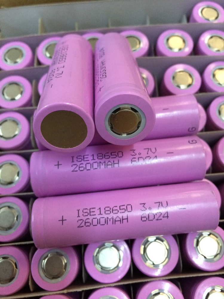 滑板车电池组电池圆柱18650电芯2500-2600mah3C动力型锂电池