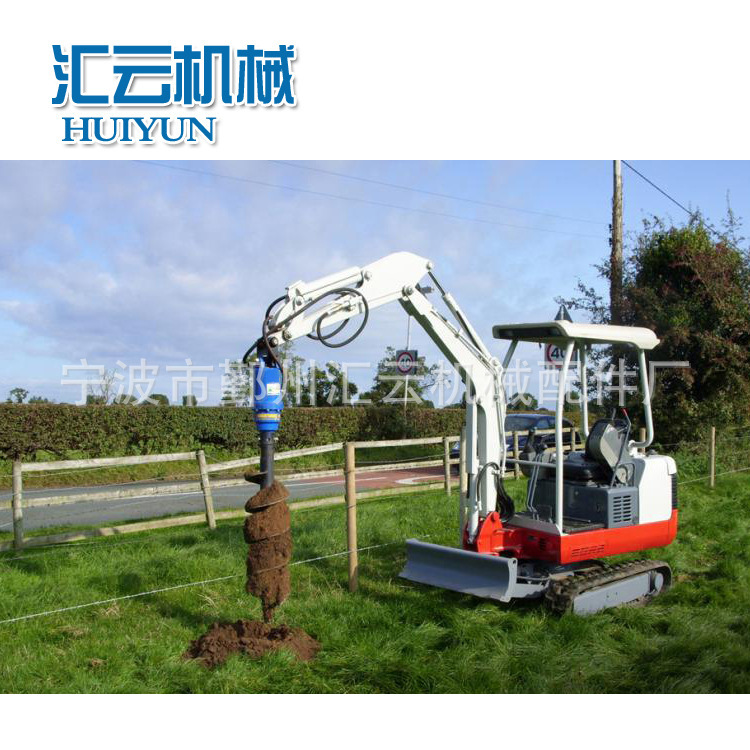 树坑地钻机、螺旋钻、挖掘机改装钻/园林挖掘机 开沟机刀片