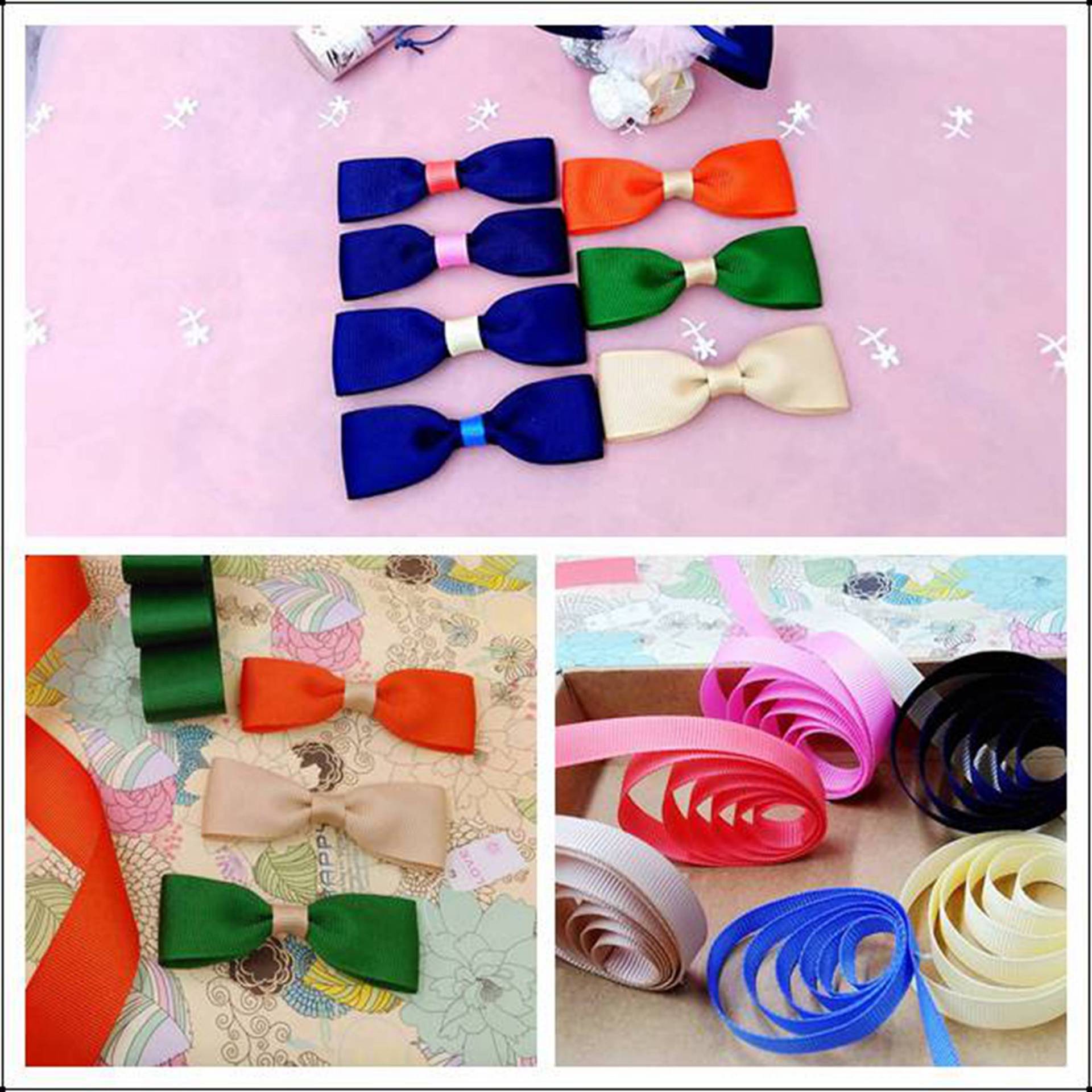 Fashionable bow tie flower-shaped with bow handmade