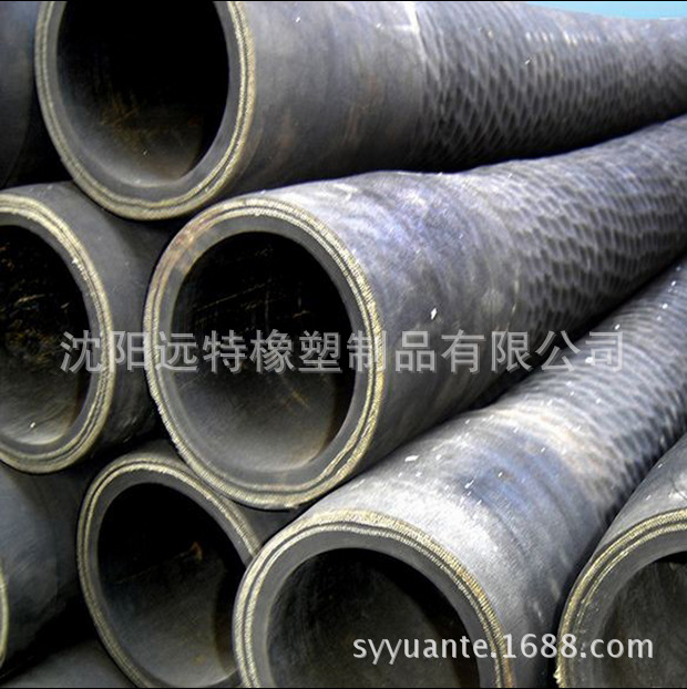 水泵吸水橡胶管，4寸6寸8寸钢丝螺旋骨架吸引胶管，抽水抽料管