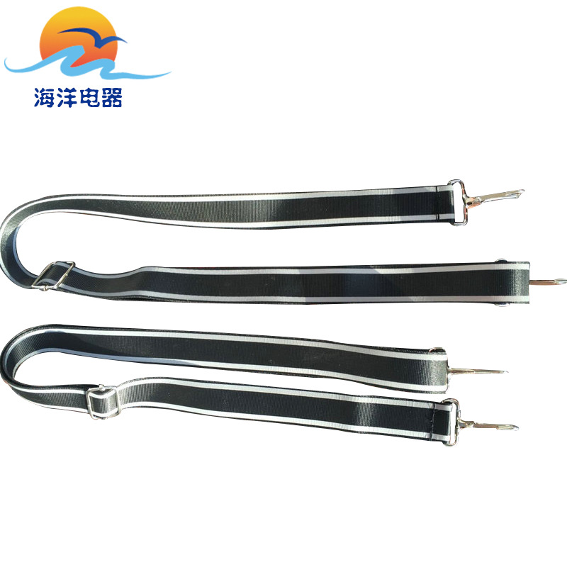 厂家专业定制 时尚条纹背包带 夜光 背包带 可调单肩背包带|ru