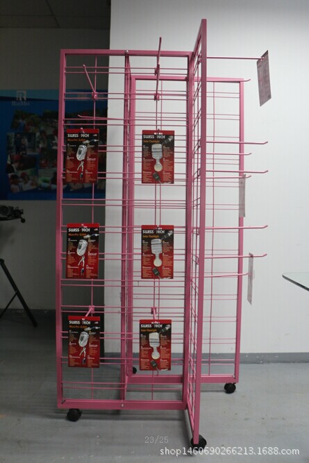 加工生产 定制四面网片展示架 手机配件架 网片挂钩展示架 置物架