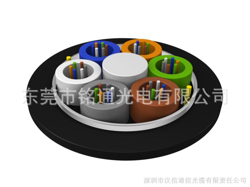 厂家直销 优质GYTS 6芯室外光缆 光纤光缆批发