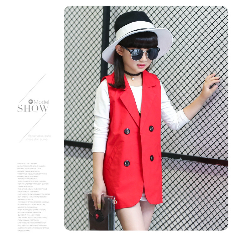 Gilet fille en coton - Ref 2070687 Image 19