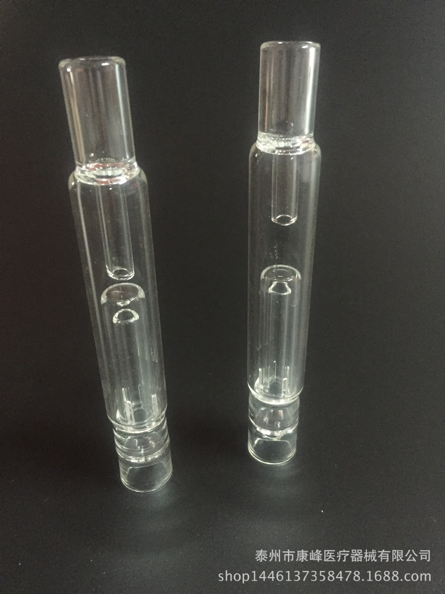 【康峰】 水烟壶配件 玻璃过滤烟嘴 电子雾化器 过水管