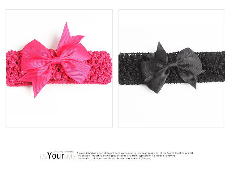 18g Weight Hair Band Hair Accessories Type Daily Occasion Polyester cotton Material Bow Knot Pattern Kid'S Gender Hollow Out Design Fashion Style Fashion Bow Knot Polyester Cotton Hollow Out Hair Band 22
