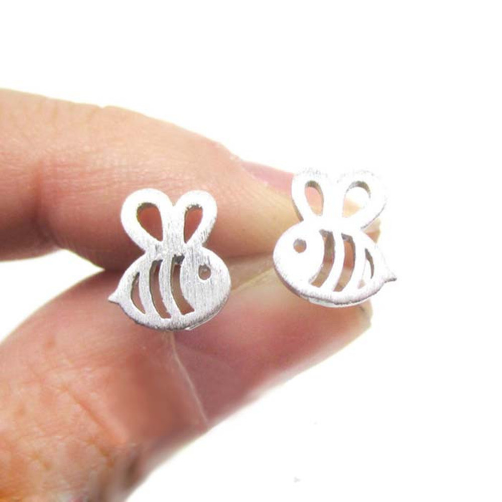 Fashion Plating Alloy No Inlaid Earrings Ear Studs display picture 9