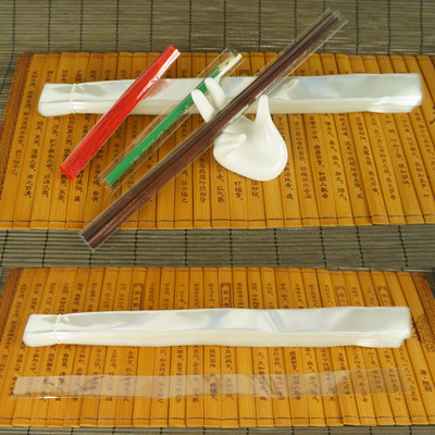 批发2cm加厚透明塑料袋流苏穗子包装袋pe opp袋筷子袋笔礼品袋子|ru