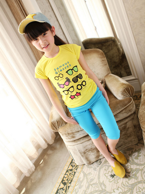 Pantalon fille en Toile de coton - Ref 2064108 Image 7