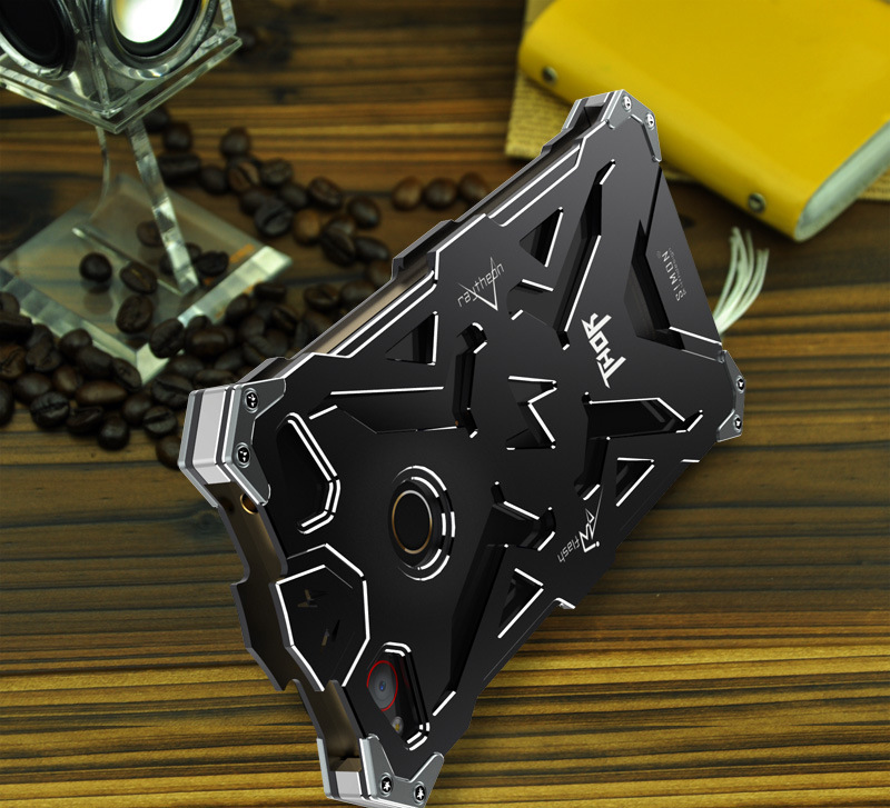 SIMON THOR Aviation Aluminum Alloy Shockproof Armor Metal Case Cover for ZTE nubia Z11 mini S
