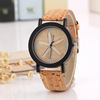 Retro quartz watch strap for leisure, Korean style, ebay