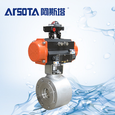 Q641PPL气动不锈钢一体式高温球阀 气动一体式高温球阀