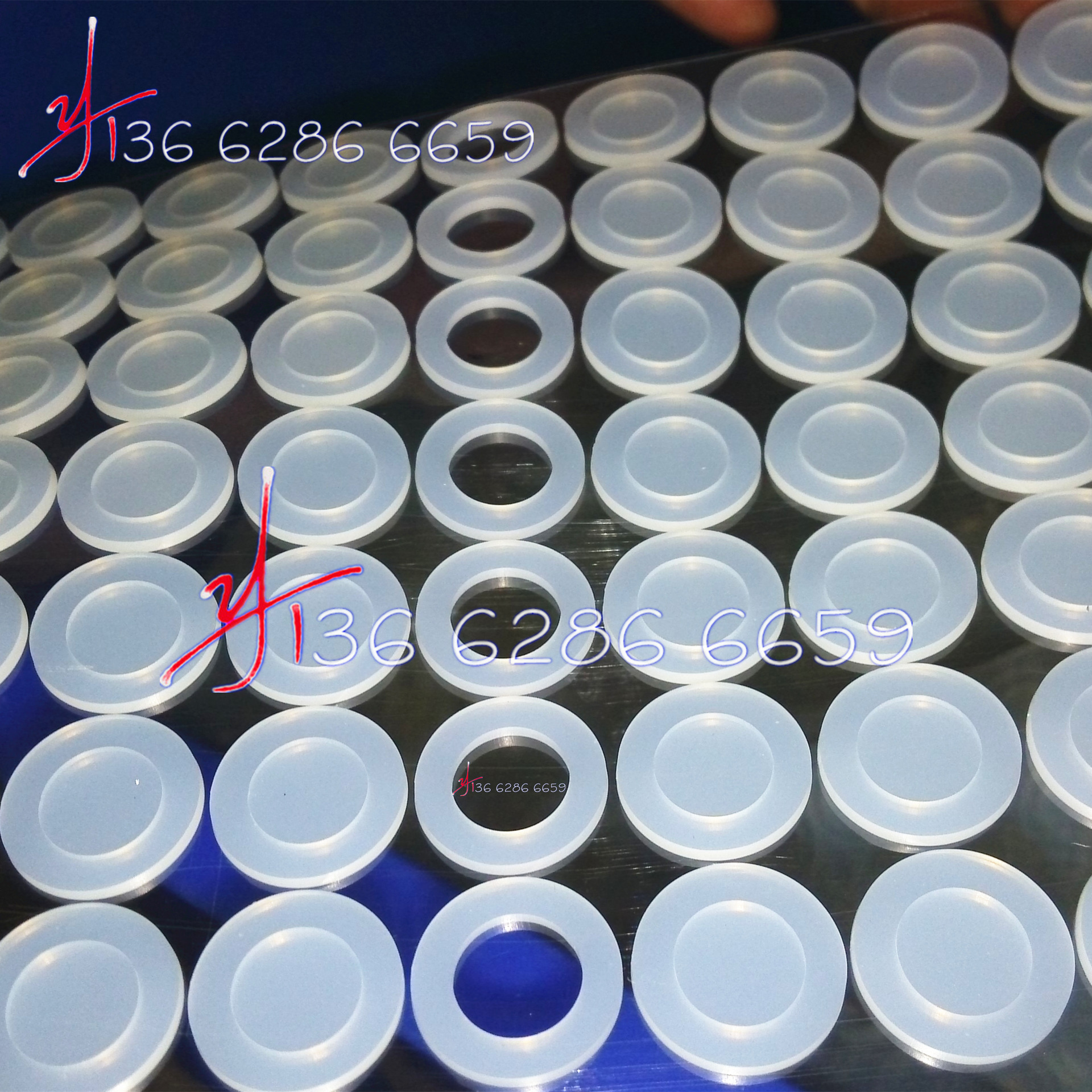 硅胶垫片 硅胶平垫片 硅胶平垫圈 透明硅胶防水垫圈