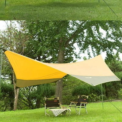 Camping Canopy Outdoor Camping Çadırlar - beige-5-8-people