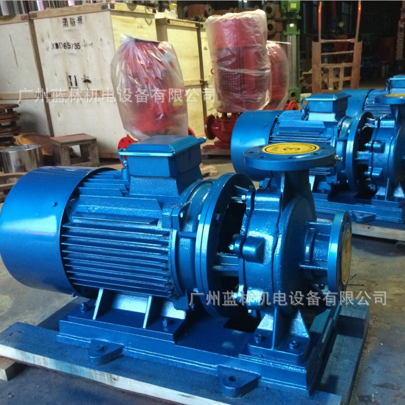 厂家直销 卧式不锈钢化工管道泵 ISWR50-250ia单级卧式热水管道泵