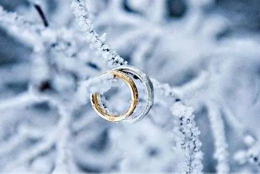 婚礼布景雪