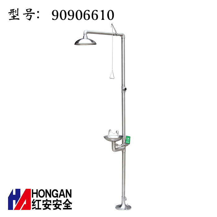 厂家直销工业级304不锈钢复合式洗眼器6610车间化工学校通用型