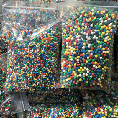 Supply diameter 4mm fishing gear colour location Plastic Pin Bead needle Fishing Accessories wholesale