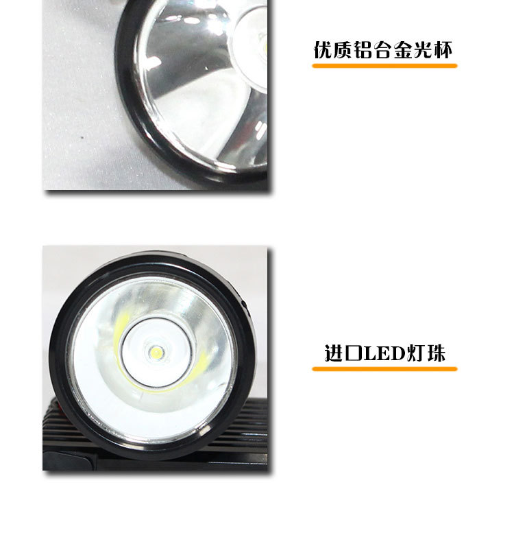 泰中星3W大功率头灯 充电LED灯 强光灯 大功率钓鱼灯 迷你头灯