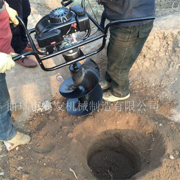 果园施肥打孔机 汽油挖坑机 植树挖坑机厂家图片
