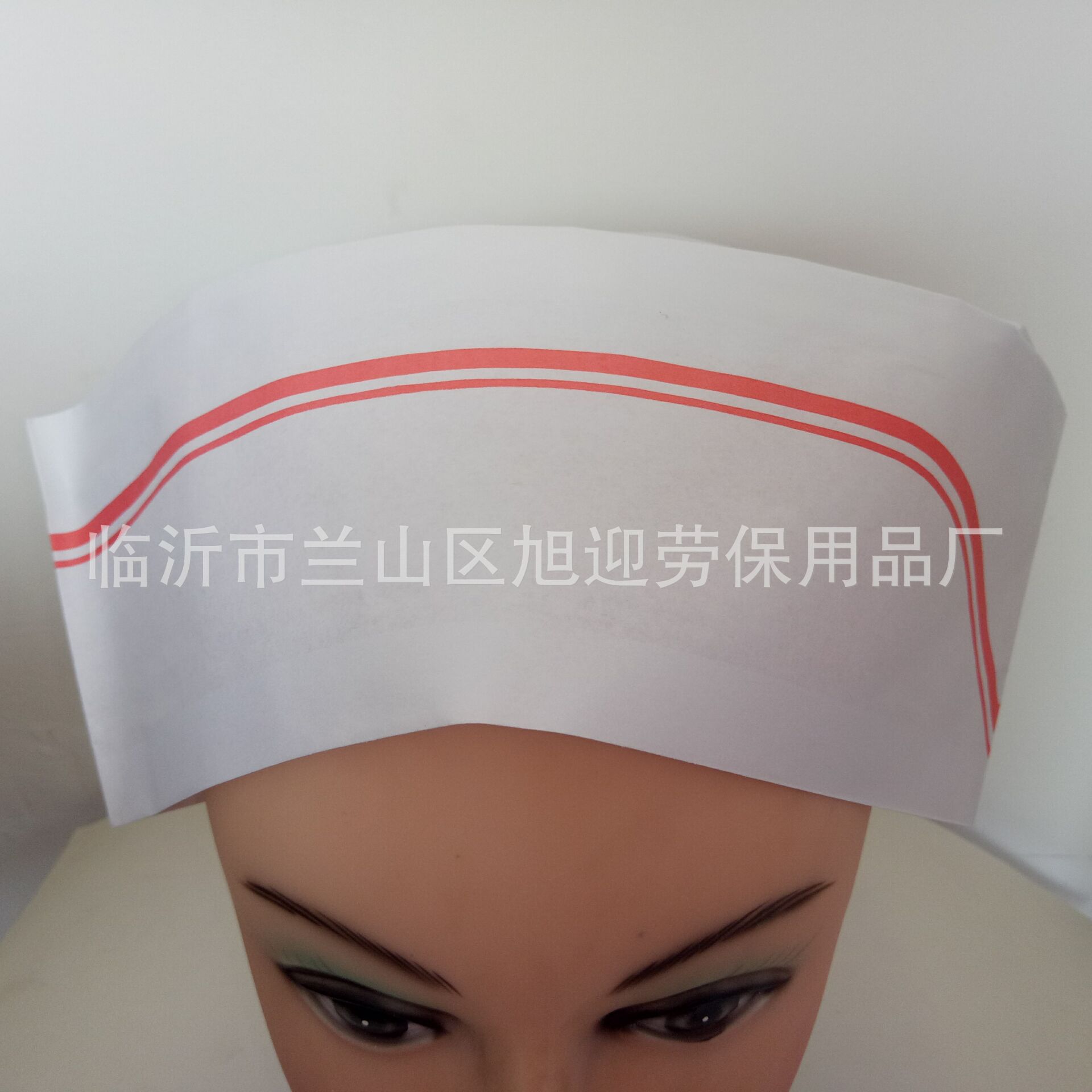 厨师帽纸帽次性纸厨师帽纸质方顶圆顶厨师饭店厨师帽
