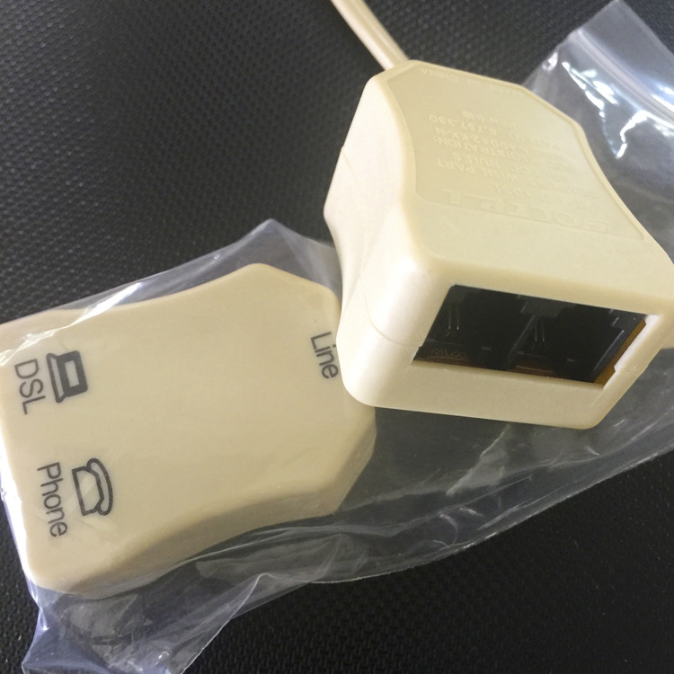 ADSL American telephone separator signal separator with cable Crystal Head separator broadband separator