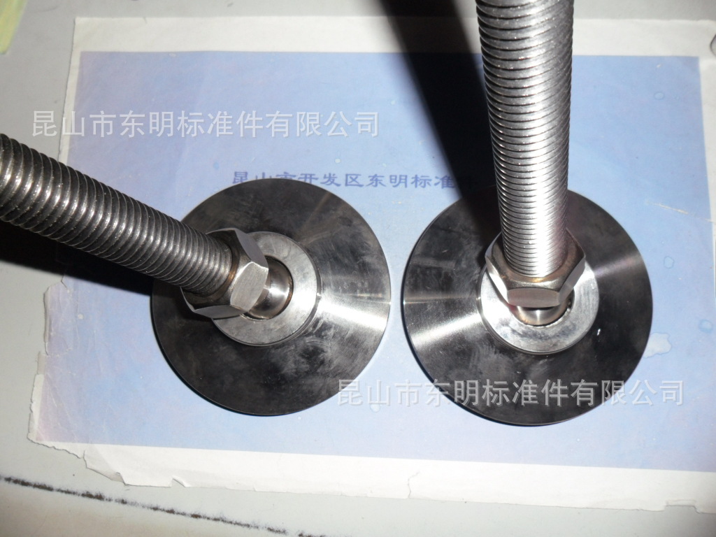 不锈钢 万向蹄脚 重型地脚 可调节实心脚垫 调整脚螺丝 量大价优