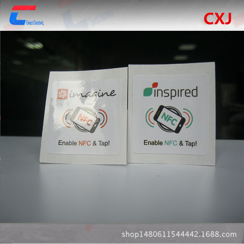 深圳RFID射频标签厂家，NTAG213芯片，nfc蓝牙音箱标签