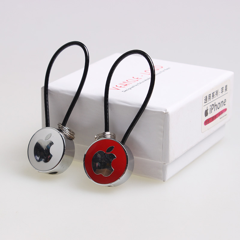 鋼絲繩車標(biāo)鑰匙扣 4S汽車店促銷活動小禮品鑰匙扣 汽車用品禮盒裝