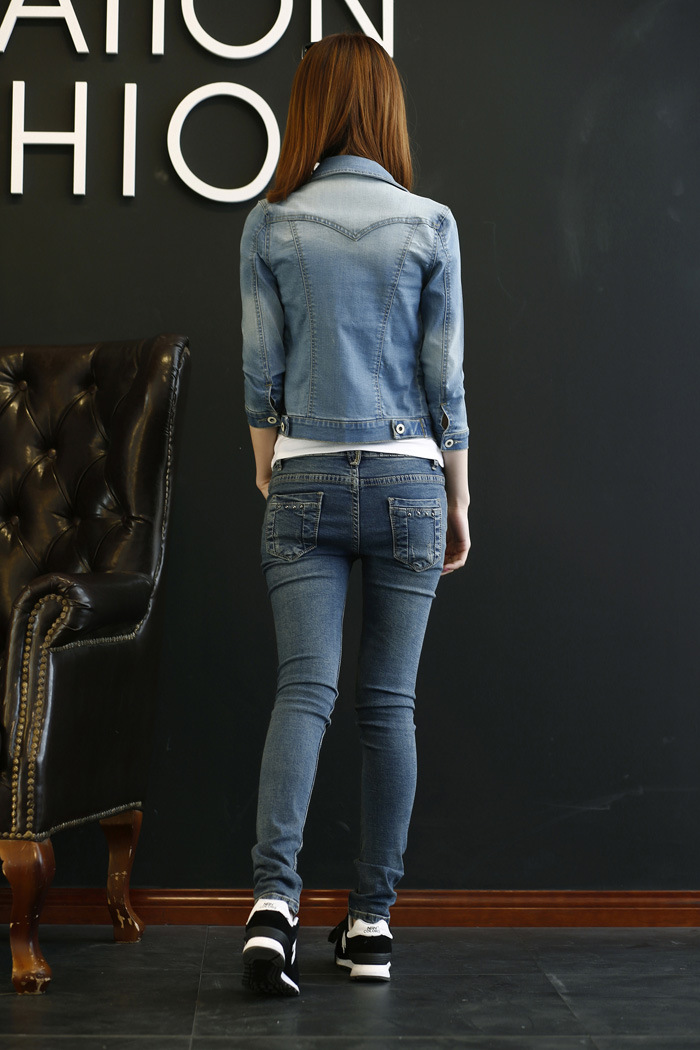 Blouson femme YANLIN VITALITé en Denim - Ref 3321561 Image 17