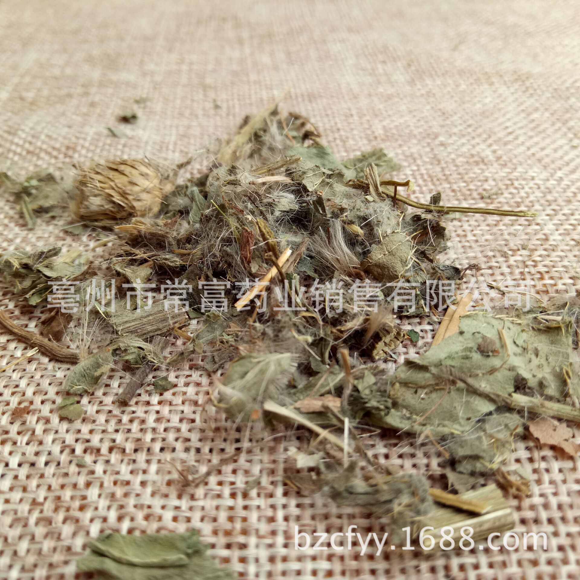 Dried Cirsium Herb Xiao Ji 小蓟 Sliced Chinese Herbal Tea Material 500g key features