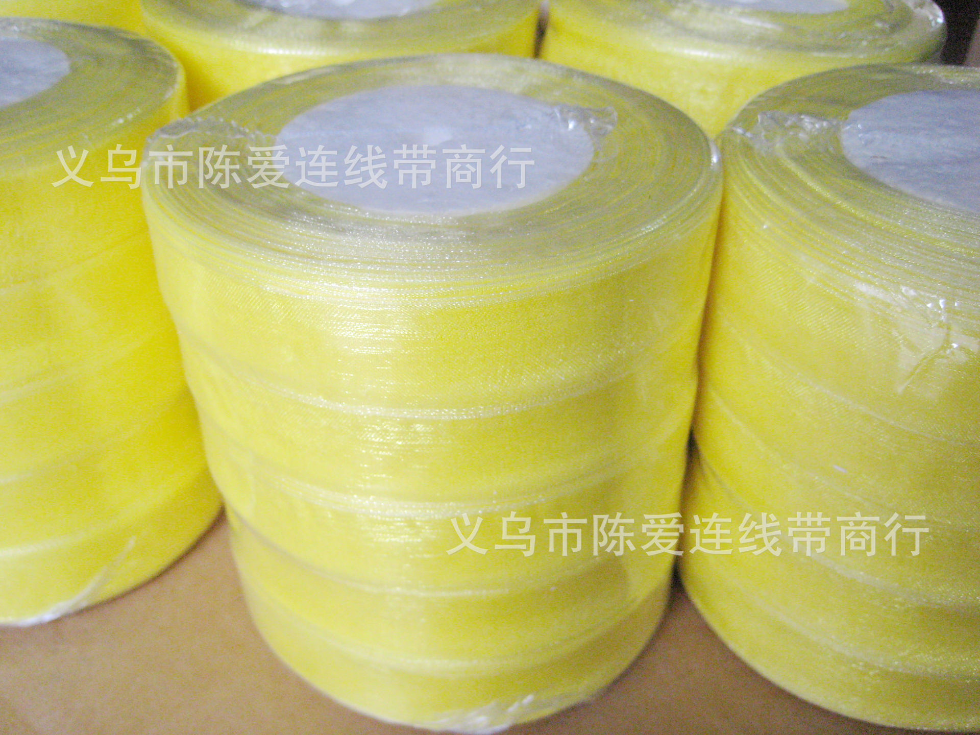 编帽子彩色雪纱带花边 雪纺纱带 透明丝带 礼品盒包装带DIY